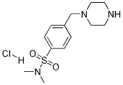 N,n-dimethyl-4-(piperazin-1-ylmethyl)benzenesulfonamide hydrochloride Structure,1185318-30-2Structure