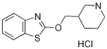 2-(哌啶-3-基甲氧基)-苯并噻唑盐酸盐结构式_1185319-42-9结构式