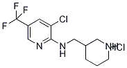 (3-Chloro-5-trifluoromethyl-pyridin-2-yl)-piperidin-3-ylmethyl-amine hydrochloride Structure,1185319-70-3Structure