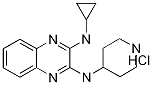 N2-环丙基-n3-(哌啶-4-基)喹噁啉e-2,3-二胺盐酸盐结构式_1185319-96-3结构式