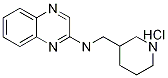 Piperidin-3-ylmethyl-quinoxalin-2-yl-amine hydrochloride Structure,1185319-99-6Structure