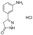 5-(3-氨基苯基)-2,4-二氢-3H-吡唑-3-酮盐酸盐结构式_1185508-90-0结构式