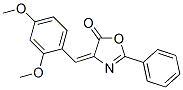 4-(2,4-Dimethoxybenzylidene)-5-oxo-2-phenyloxazoline Structure,118555-99-0Structure