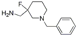 (1-Benzyl-3-fluoro-3-piperidyl)methanamine Structure,1185749-68-1Structure