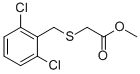 Methyl 2-[(2,6-dichlorobenzyl)thio]acetate Structure,118608-90-5Structure