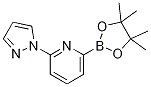 2-(1H-pyrazol-1-yl)-6-(4,4,5,5-tetramethyl-1,3,2-dioxaborolan-2-yl)pyridine
 Structure,1186115-51-4Structure