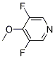 3,5-Difluoro-4-methoxypyridine Structure,1186195-24-3Structure