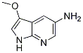 1H-pyrrolo[2,3-b]pyridin-5-amine, 3-methoxy- Structure,1186502-72-6Structure