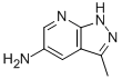 3-Methyl-1h-pyrazolo[3,4-b]pyridine-5-amine Structure,1186608-73-0Structure