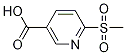 6-(Methylsulfonyl)-3-Pyridinecarboxylic acid Structure,1186663-34-2Structure