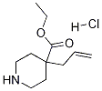 Ethyl 4-allyl-4-piperidinecarboxylate hydrochloride Structure,1186663-51-3Structure