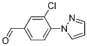 3-Chloro-4-(1H-pyrazol-1-yl)Benzaldehyde Structure,1186663-52-4Structure