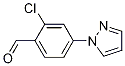 2-Chloro-4-(1H-pyrazol-1-yl)Benzaldehyde Structure,1186663-54-6Structure