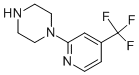 1-(4-三氟甲基-吡啶-2-基)-哌嗪结构式_118708-88-6结构式