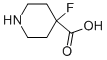 4-Fluoro-4-Piperidinecarboxylic acid Structure,1187087-08-6Structure