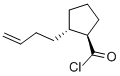 Cyclopentanecarbonyl chloride, 2-(3-butenyl)-, trans-(9ci)Structure,118717-70-7Structure Cyclopentanecarbonyl chloride, 2-(3-butenyl)-, trans-(9ci) Structure,118717-70-7Structure