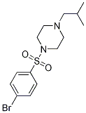 1-(4-Bromophenylsulfonyl)-4-isobutylpiperazine Structure,1187385-78-9Structure