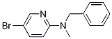 2-(N-benzyl-n-methylamino)-5-bromopyridine Structure,1187386-36-2Structure