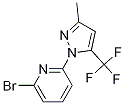 2-Bromo-6-(3-methyl-5-trifluoromethylpyrazol-1-yl)pyridine Structure,1187386-44-2Structure