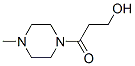 (9ci)-1-(3-羟基-1-氧代丙基)-4-甲基-哌嗪结构式_118779-37-6结构式