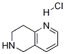 5,6,7,8-Tetrahydro-1,6-naphthyridine hydrochloride Structure,1187830-51-8Structure