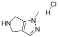 1-Methyl-1,4,5,6-tetrahydropyrrolo[3,4-c]pyrazole hydrochloride Structure,1187830-68-7Structure