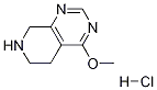 5,6,7,8-Tetrahydro-4-methoxy-pyrido[3,4-d]pyrimidine hydrochloride Structure,1187830-77-8Structure