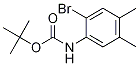 Tert-butyl (2-bromo-4,5-dimethylphenyl)carbamate Structure,1187926-96-0Structure