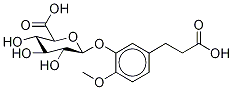 Dihydro isoferulic acid 3-o-beta-d-glucuronide Structure,1187945-72-7Structure