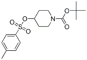 1-Piperidinecarboxylic acid, 4-[[(4-methylphenyl)sulfonyl]oxy]-, 1,1-dimethylethyl ester Structure,118811-07-7Structure