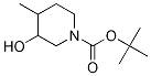 Tert-butyl 3-hydroxy-4-methyl-piperidine-1-carboxylate Structure,1188264-78-9Structure