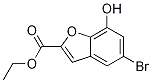 5-Bromo-7-hydroxy-2-benzofurancarboxylic acid ethyl ester Structure,1188265-94-2Structure