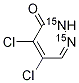 4,5-Dichloro-6-pyridazone-15n2 Structure,1189481-89-7Structure