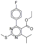 [4-(4-氟苯基)-6-(1-甲基乙基)-2-(甲基亚磺酰基)-5-嘧啶]-乙酯-d6结构式_1189487-47-5结构式