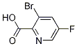 3-Bromo-5-fluoropyridine-2-carboxylic acid Structure,1189513-55-0Structure