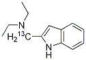 2-[(Diethylamino)methyl-13c]indole Structure,1189651-22-6Structure