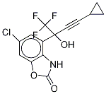 6-Chloro-4-[(2,2,3,3-d4-cyclopropylethynyl)trifluoromethylhydroxymethyl]-3h-benzoxazol-2-one Structure,1189694-49-2Structure