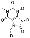 1,7-二甲基尿酸-d3结构式_1189713-08-3结构式