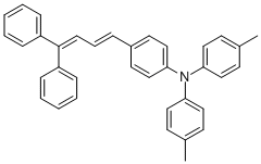 [4-(4,4-Diphenyl-1,3-butadienyl)-phenyl]-di-p-tolyl-amine Structure,118985-32-3Structure