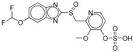 O-desmethyl pantoprazole o-sulfate Structure,1189856-53-8Structure