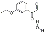 2-(3-Isopropoxyphenyl)-2-oxoacetaldehydehydrate Structure,1189863-58-8Structure