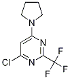 4-Chloro-6-pyrrolidin-1-yl-2-trifluoromethylpyrimidine Structure,1189872-15-8Structure