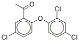 1-[5-Chloro-2-(2,4-dichlorophenoxy)phenylethanone]-d3 Structure,1189886-69-8Structure