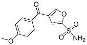 4-(4-Methoxybenzoyl)-2-furansulfonamide Structure,118993-61-6Structure