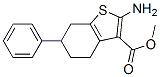 Methyl 2-amino-6-phenyl-4,5,6,7-tetrahydro-1-benzothiophene-3-carboxylate Structure,119004-72-7Structure