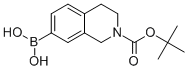 2-(Tert-butoxycarbonyl)-1,2,3,4-tetrahydroisoquinolin-7-ylboronic acid Structure,1190058-21-9Structure