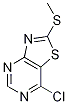 7-Chloro-2-(methylthio)thiazolo[4,5-d]pyrimidine Structure,119011-56-2Structure