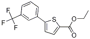 2-Thiophenecarboxylic acid, 5-[3-(trifluoromethyl)phenyl]-, ethyl ester Structure,1190235-26-7Structure