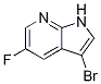 3-Bromo-5-fluoro-1h-pyrrolo[2,3-b]pyridine Structure,1190309-71-7Structure