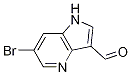 6-Bromo-1h-pyrrolo[3,2-b]pyridine-3-carboxaldehyde Structure,1190312-27-6Structure